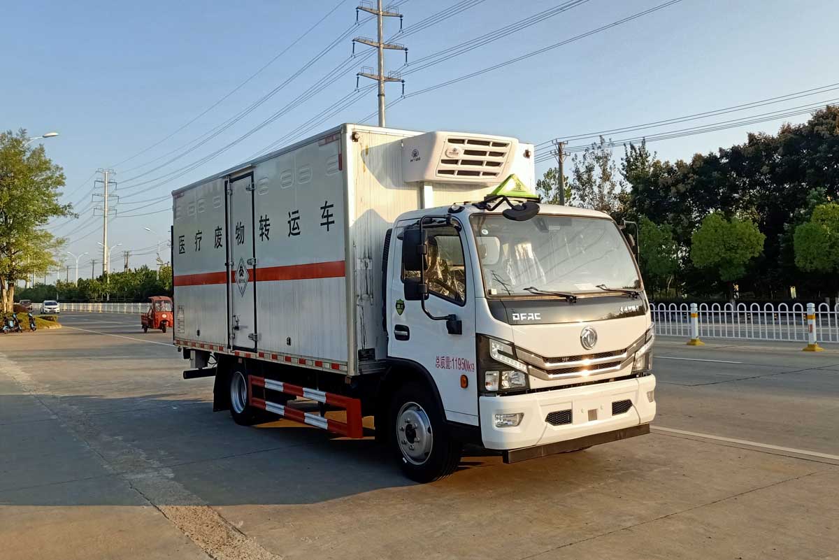 國六東風大多利卡醫(yī)療廢物轉(zhuǎn)運車